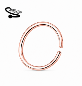 1mm Nasenring rosegold