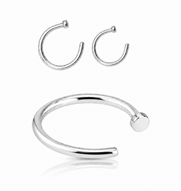 0,8 mm Nasenring Piercing