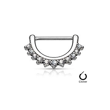 Sexy Brustpiercing Clicker