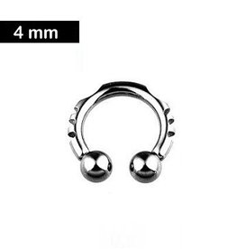 Hufeisen Piercing 4,0 mm