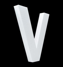 Blanco letter V