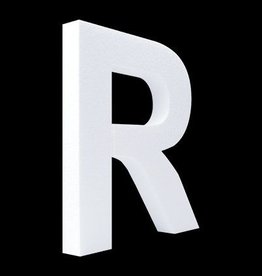 Blanco letter R