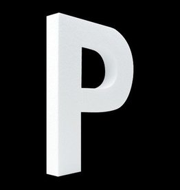 Blanco letter P