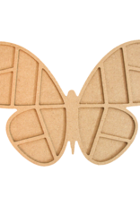 Vlinder GEO Geel/Zwart/Groen