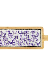 Borrelplank Z Wit-Paars-Violet ZG Mozaïek pakket