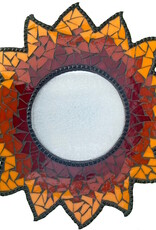 Mozaiek pakket Zon Spiegel Oranje-Rood
