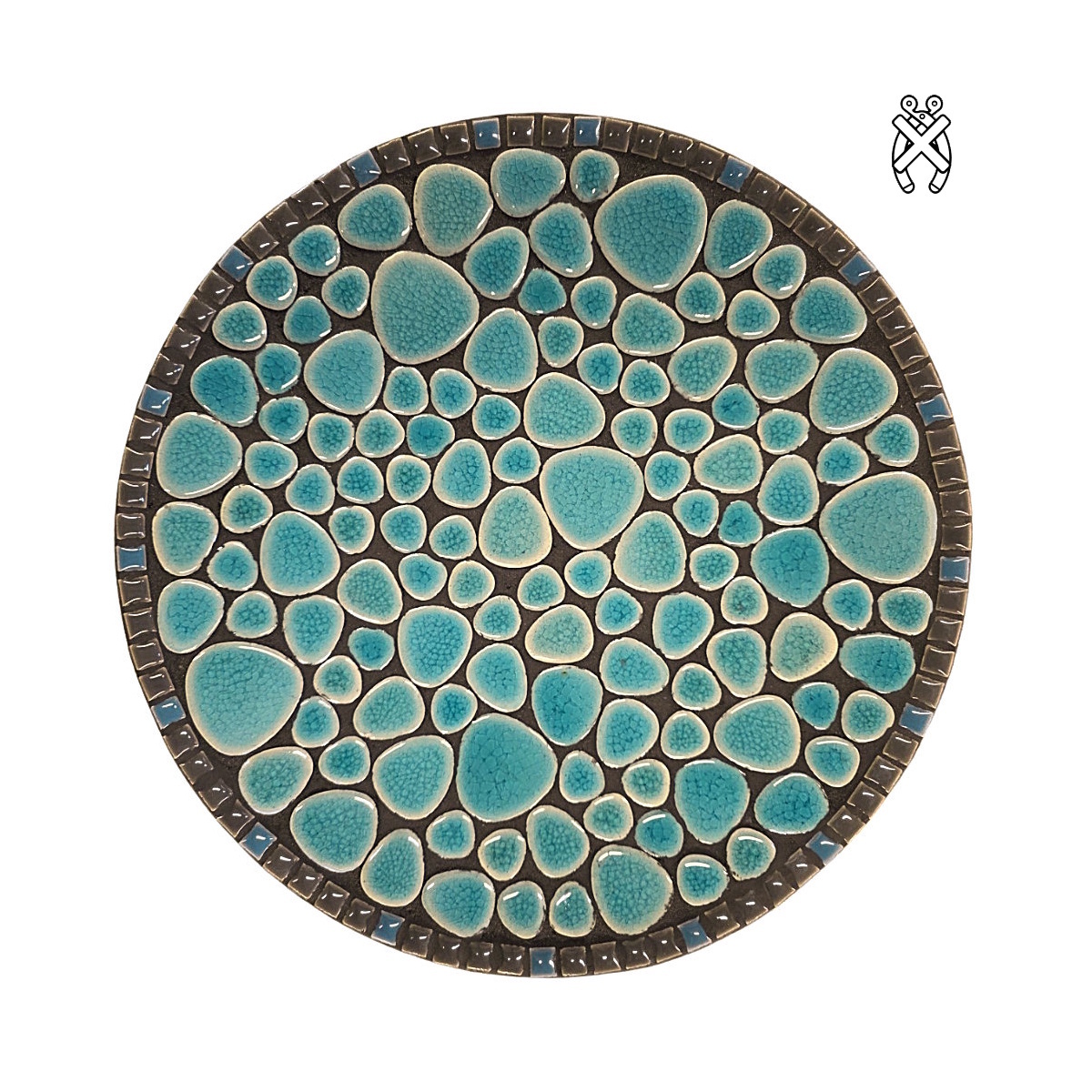 Mozaiek schaal Bubbles Still Water