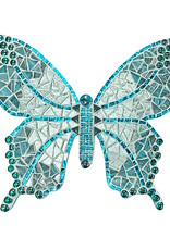 Mozaiekpakket Vlinder Withy Turquoise
