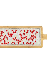 Borrelplank Z Rood-Wit-Creme ZG Mozaïek pakket