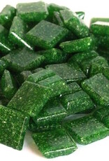 Glas-mozaieksteentjes 1x1 cm ca. 200 stuks Donkergroen