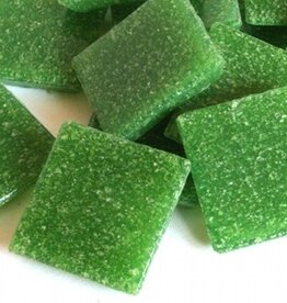 Mozaiek steentjes Donkergroen 2 x 2 cm