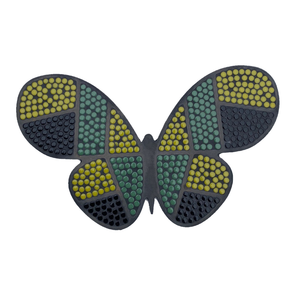 Vlinder GEO Geel/Zwart/Groen