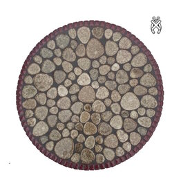 Mozaiek schaal Bubbles Cappuccino