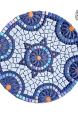 Mozaiek schaal Solutio Blauw/Wit