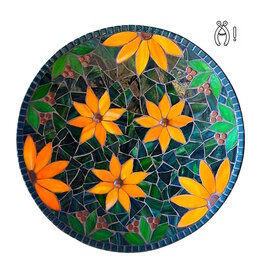 Mozaiek schaal Sunflower