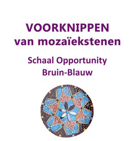 VOORKNIPPEN schaal Opportunity Bruin-Blauw