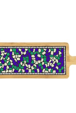 Borrelplank W Creme-Donkergroen-Donkerblauw AC Mozaïek pakket