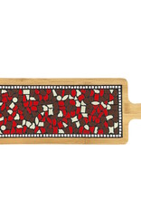 Borrelplank W Rood-Bruin-Creme AC Mozaïek pakket