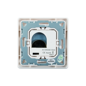 ED-10012 Interrupteur sans fil Zigbee 2 groupes blanc