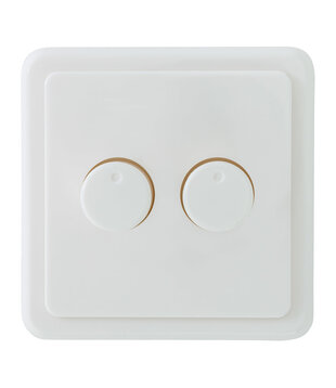 ED-10008 Bouton de gradation duo assorti à PEHA, y compris la plaque centrale et le cadre
