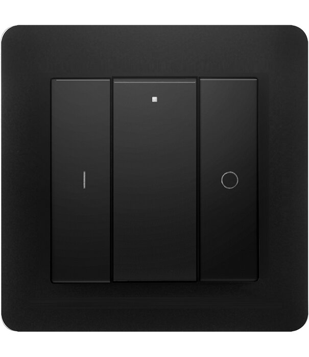 ED-10011 Interrupteur sans fil Zigbee 1 groupe noir