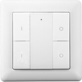 ED-10012 Interrupteur sans fil Zigbee 2 groupes blanc