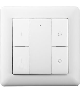ED-10012 Draadloze schakelaar Zigbee 2 groepen wit