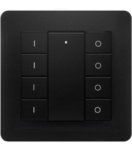 ED-10015 Draadloze schakelaar Zigbee 4 groepen zwart