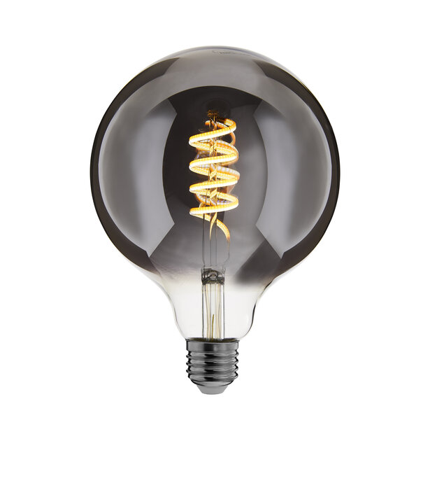ED-10034 Zigbee LED Glühbirne dimmbar E27, Kugel G125, Smokey 2000K-4000K