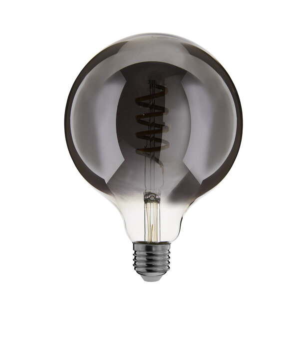 ED-10034 Zigbee led filament lamp dimbaar E27, globe G125, Smokey 2000K-4000K