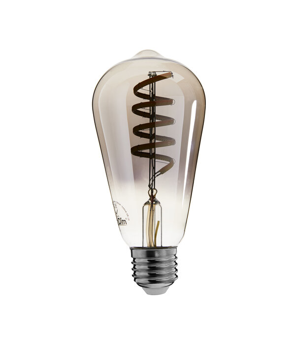 ED-10033 Zigbee led filament lamp dimmable E27, edison ST64, Smokey 2000K-4000K