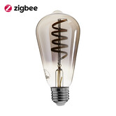 ED-10033 Zigbee led Glühbirne dimmbar E27, edison ST64, Smokey 2000K-4000K