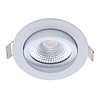 ED-10028 Led-Einbaustrahler kleine Einbautiefe IP54 warmweiß, rund, weiß, 75mm