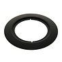 ED-10036 Anneau de rembourrage spotlight rond noir