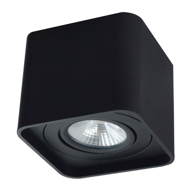 ED-10039 Surface-mounted luminaire square black