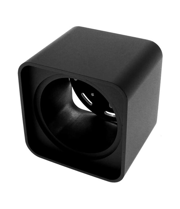 ED-10039 Opbouwspot armatuur vierkant zwart