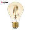 ED-10040 Lampe à filament LED Zigbee dimmable E27, ampoule A60, flamme 2200K