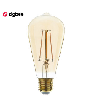 ED-10041 Zigbee LED-Glühlampe dimmbar E27, Edison ST64, Flamme 2200K