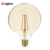 ED-10042 Lampe à incandescence LED Zigbee dimmable E27, globe G125, flamme 2200K
