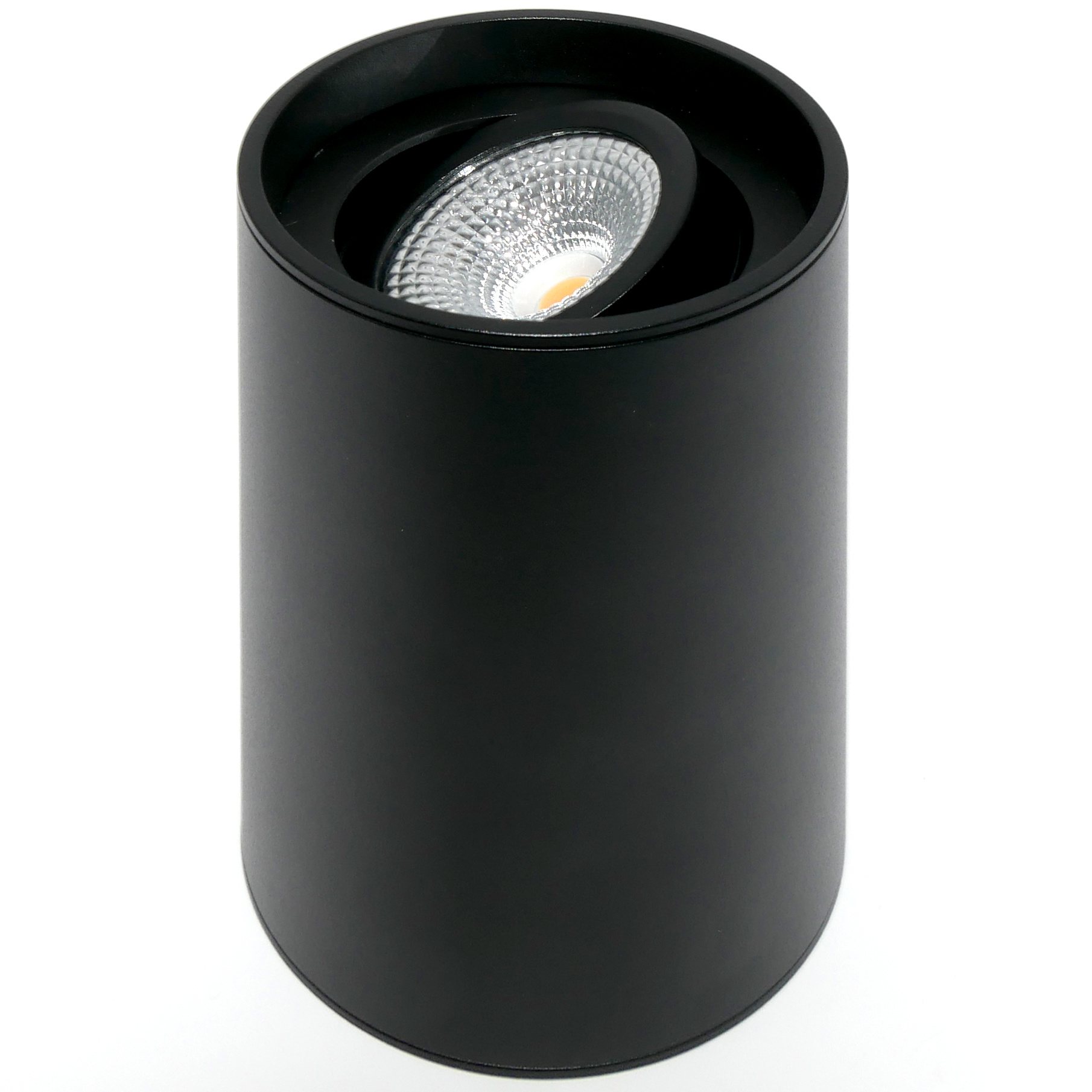 ED-10065 Luminaire apparent rond noir