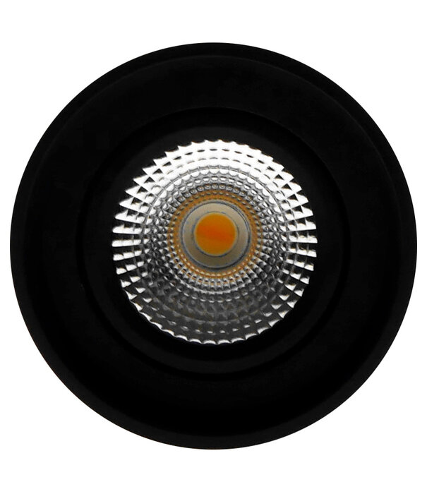 ED-10065 Anbauleuchte rund schwarz
