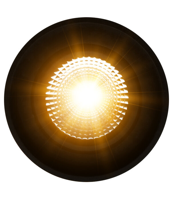 ED-10065 Surface-mounted luminaire round black