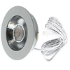 ED-10044 Led-Möbelstrahler, kleine Einbautiefe IP54 warmweiß, rund, weiß, 55mm