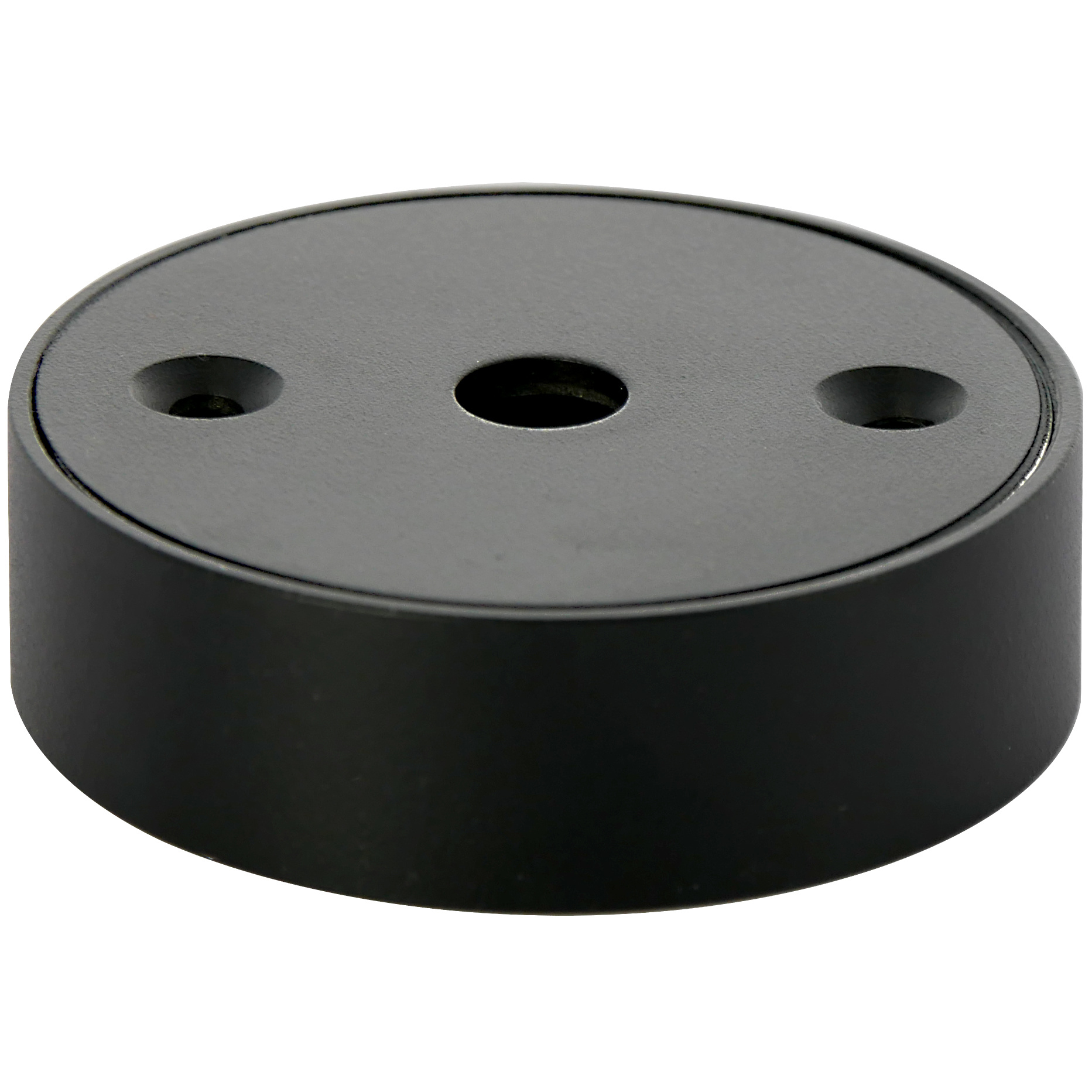 ED-10049 Surface-mounted furniture spotlight round black