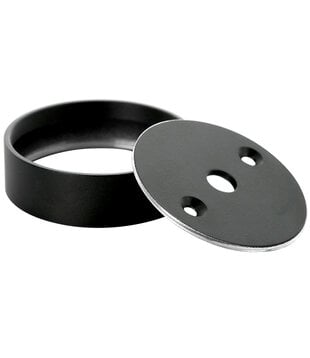 ED-10049 Opbouwarmatuur meubelspot rond zwart