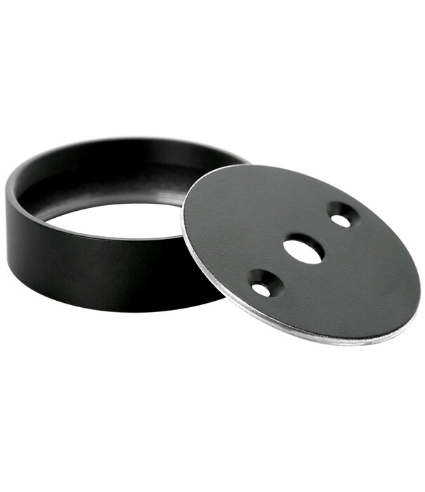 ED-10049 Opbouwarmatuur meubelspot rond zwart