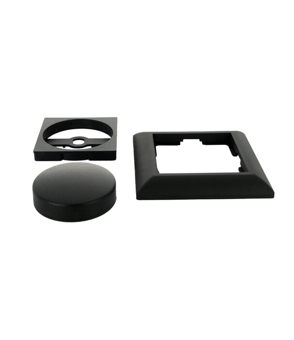 ED-10002B Dimmer knob incl. central plate and frame