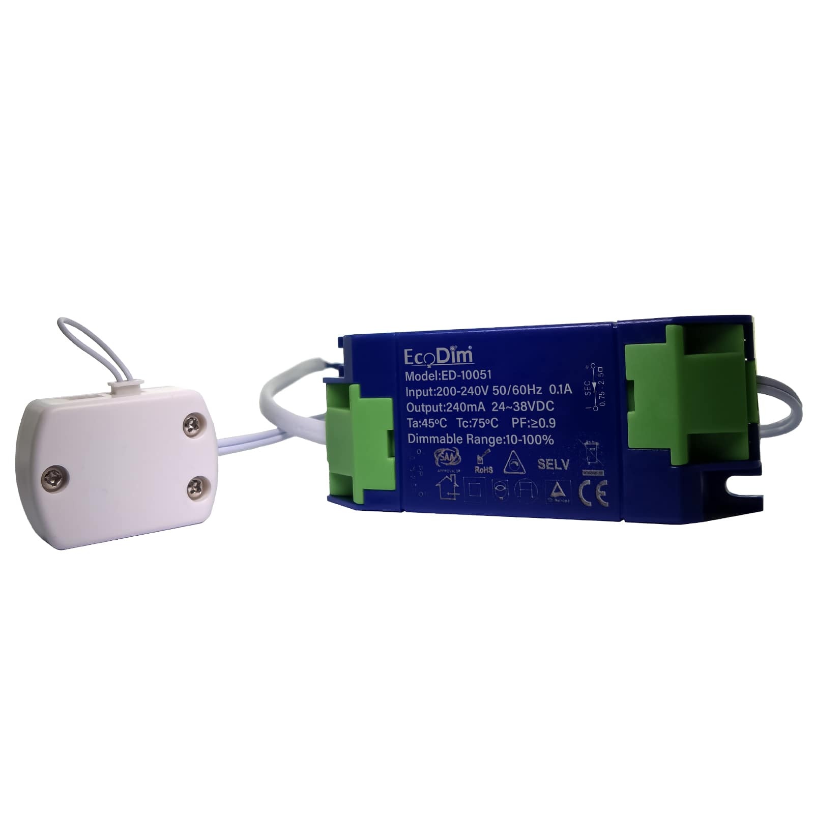 ED-10051 Dimmable LED driver/trafo 3-4 furniture spots