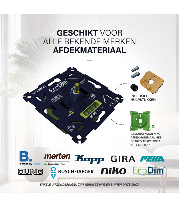 ECO-DIM.03 Led dimmer universal 0-500W (RLC)