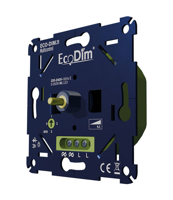 Duo pak ECO-DIM.11 Multicontrol led dimmer universeel 0-250W (RC)